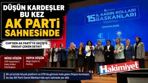 D&uuml;ş&uuml;n Kardeşler Bu Kez AK Parti Sahnesinde