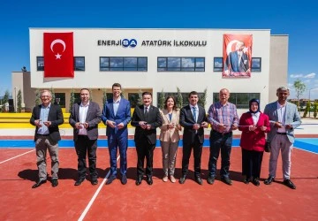 Enerjisa Atatürk İlkokulu Hatay’da açıldı