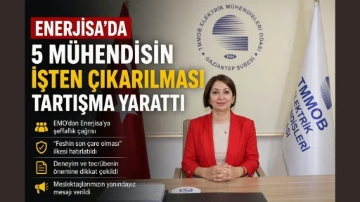 Enerjisa&rsquo;da 5 M&uuml;hendisin İşten &Ccedil;ıkarılması Tartışma Yarattı