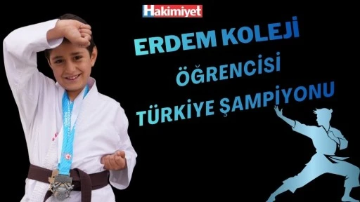 Erdem Koleji &Ouml;ğrencisi T&uuml;rkiye Şampiyonu Oldu