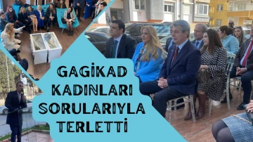 GAGİKAD KADINLARI SORULARIYLA TERLETTİ