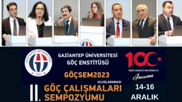 GAÜN'de Göç Sempozyumu Başladı