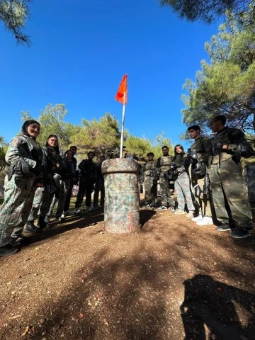 GAÜN Spor Bilimleri Fakültesinden  Paintball Etkinliği