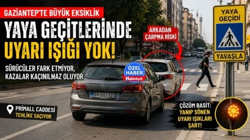 Gaziantep'de Yaya Ge&ccedil;itlerinde B&uuml;y&uuml;k Eksiklik