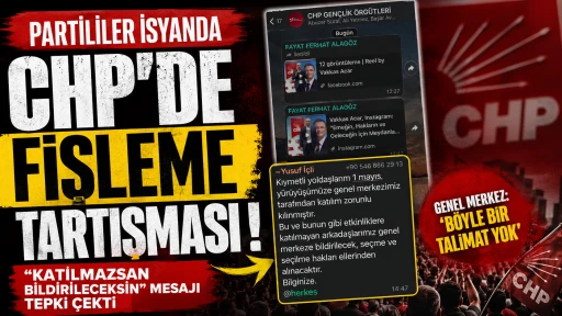 Gaziantep&rsquo;te CHP Teşkilatında Zorunlu Katılım Tartışması