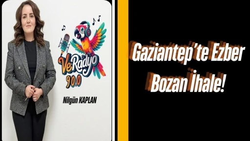 Gaziantep&rsquo;te Ezber Bozan İhale!