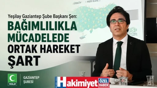 Gaziantep Yeşilay Şube Başkanı Prof. Dr. Haluk Şen &lsquo;den &Ouml;nemli A&ccedil;ıklamalar