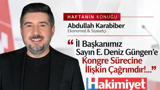 İl Başkanımız Sayın E. Deniz G&uuml;ngen&rsquo;e Kongre S&uuml;recine İlişkin &Ccedil;ağrımdır!...