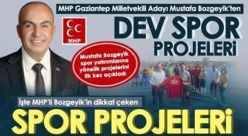 MHP’li Bozgeyik' den dikkat çeken spor projeleri 