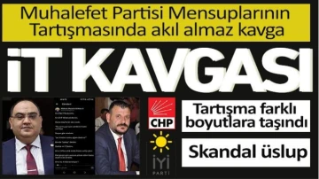 Muhalefet Partisi Mensuplarının tartışmasında akıl almaz kavga: ''İt kavgası''