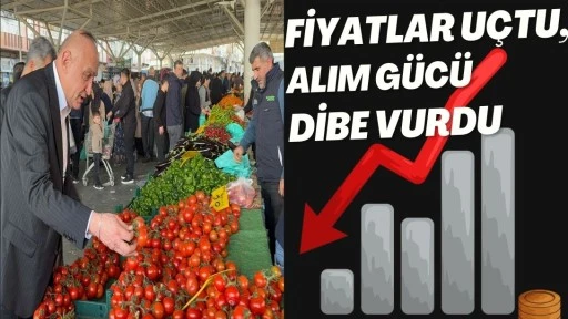 FİYATLAR U&Ccedil;TU, ALIM G&Uuml;C&Uuml; DİBE VURDU