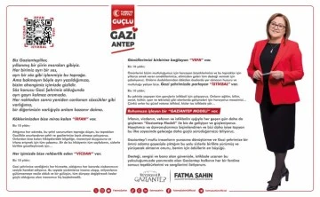 Ruhumuza İşleyen Bir ''Gaziantep Modeli'' Var