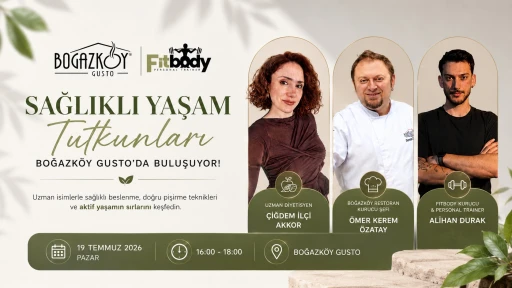 Sağlıklı Yaşam Tutkunları Boğazk&ouml;y Gusto'da Buluşuyor 