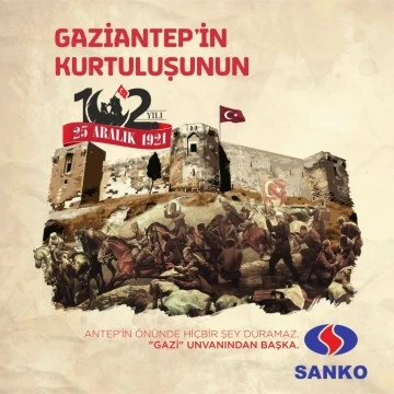 SANKO HOLDİNG 25 ARALIK MESAJI