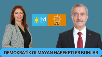 DEMOKRATİK OLMAYAN HAREKET BUNLAR